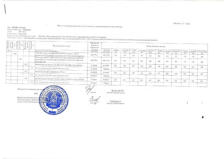 Индивидуальный план финансирования 2021